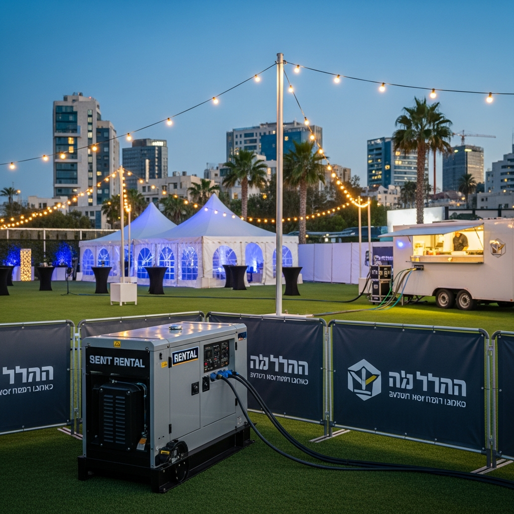 גנרטור להשכרה