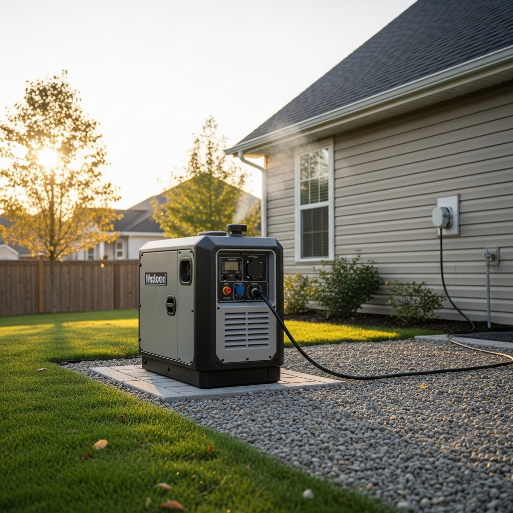 גנרטור ביתי במבצע