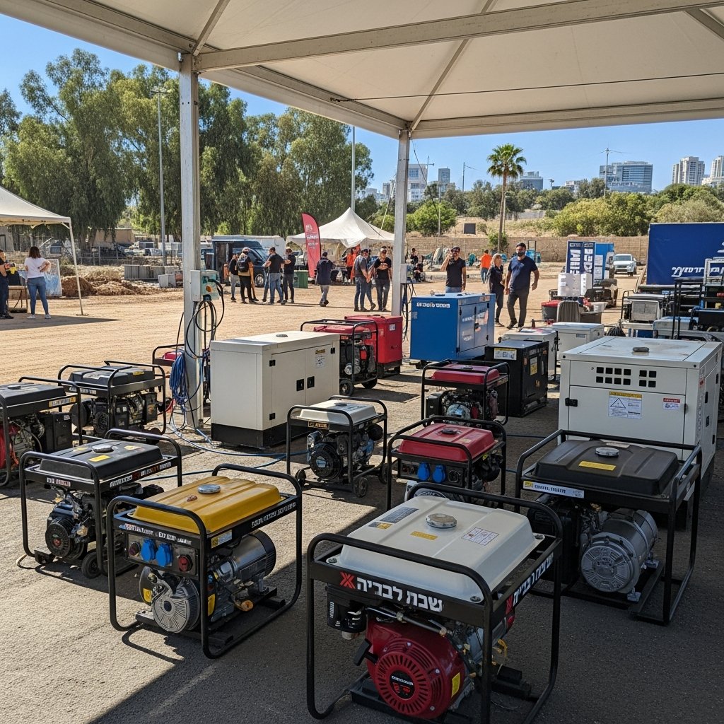גנרטור מוכן למסירה